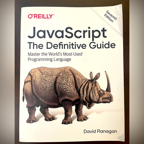 O’Reilly JavaScript The Definitive Guide. Never used. By David Flanagan. 7th ed. - Picture 1 of 2